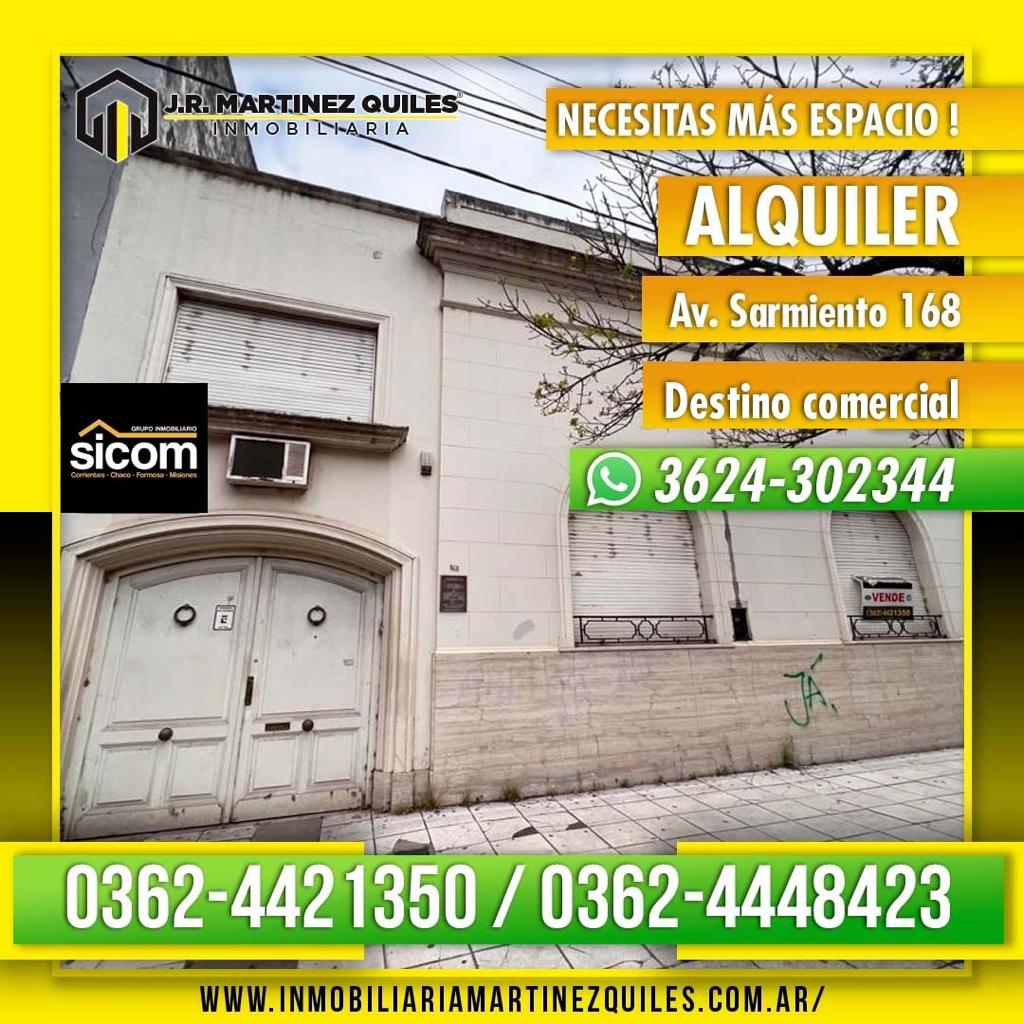Local en Alquiler-Av. Sarmiento 168